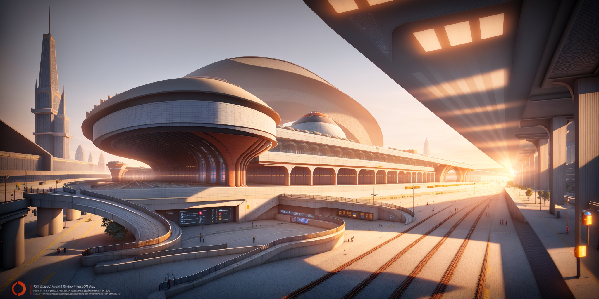 10446-3311741150-futuristic architecture visualization, huge railway station, Avant-garde design, big curve design, evening, Vray rendered, ray t.png